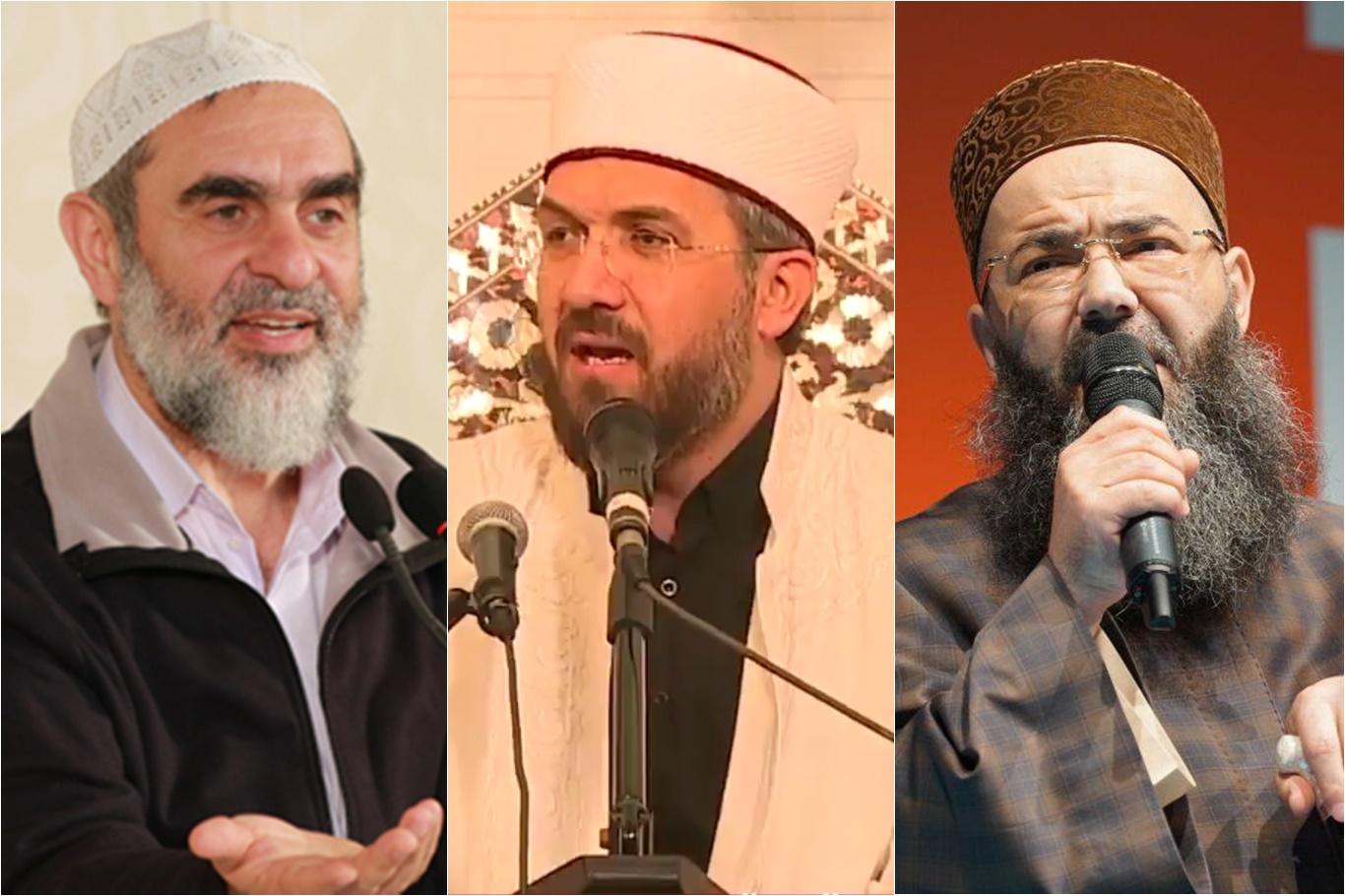 Yıldız, Şenocak ve Ünlü’den “sohbet” açıklaması Yıldız, Şenocak ve Ünlü’den “sohbet” açıklaması